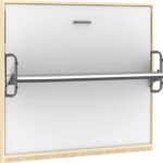 EzSpace NOBU Horizontal Murphy bed with Desk King Size Space-saving and Stylish Wall bed