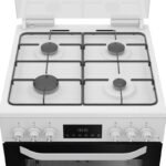 Hotpoint HTG6GDCW Gas Twin Cooker 60cm - Image 2