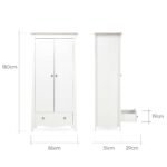 CuddleCo Clara 3 Piece Nursery Furniture Set - Image 5