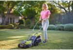 Ryobi 18V ONE+ Cordless 33cm Lawn Mower and 23cm Grass Trimmer Set - Image 6