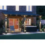 Dunster House Lean To Wooden Gazebo Canopy Kit 5M X 3M Patio Garden Shelter With Roof Shingles Leviathan - Image 3