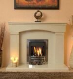 Marble Fireplace Cambridge Surround with Lights, Electric or Gas fire - Image 3
