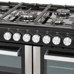electriQ 100cm Dual Fuel Range Cooker - Image 2