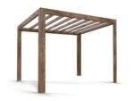 Dunster House Wooden Pergola Kit 3M X 2.5M Garden Patio Plant Frame Terracube