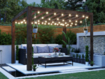Dunster House Wooden Pergola Kit 3M X 2.5M Garden Patio Plant Frame Terracube - Image 3