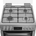 Hotpoint HDG6GDCX Gas Double Cooker 60cm - Image 3