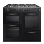 Inalto 100cm Dual Fuel Range Cooker IR100DFMCB