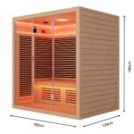 Polar Recovery Nova 2 Person Infrared Sauna - Image 2