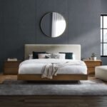 castlery Upholstered King Bed Floating Bed Base - Image 4