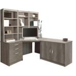 Neeley Corner Computer Desk Ebern Designs Colour