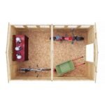 Shire Garden Value Overlap 12 x 8 Double Door Apex Shed - Image 2