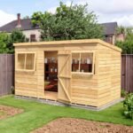 Shire Pent 12 ft x 6 Shiplap Shed - Image 2