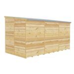 Shire Pent 12 ft x 6 Shiplap Shed - Image 4