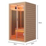 Polar Recovery Nova 2 Person Infrared Sauna - Image 3
