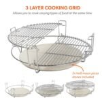 Boss Grill The Egg XL 22 Inch Ceramic Kamado Style Charcoal - Image 3