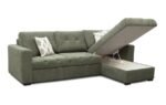 DFS Gather Storage Sofa bed Right Hand Facing 6 Seater Linen Look Fabric Corner Chaise Sofa - Image 3