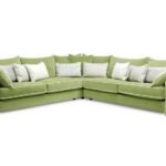 DFS Joules 3 Corner 3 Gilmorton Plain Fabric - Apple