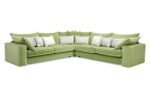DFS Joules 3 Corner 3 Gilmorton Plain Fabric - Apple