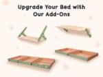 Bunk Bed, Montessori Bed for Twins, Toddler Bed, Twin Bed, Bunk Beds for Kids, Montessori Furniture, Bed Frame, Nursery Decor, Toddler Gym - Image 2