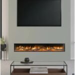 Ezee Glow 60'' Celestial Built-In Media Wall Electric Fire - Image 12