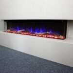 Ezee Glow 60'' Celestial Built-In Media Wall Electric Fire - Image 11
