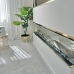 Ezee Glow 60'' Celestial Built-In Media Wall Electric Fire - Image 2