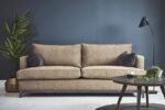 Velvet 3 Seater Sofa Modern Style Custom Sofa Velvet - Image 2