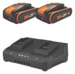 Worx WG779E.2 40V Cordless 34cm Lawn Mower with 2.0Ah Batteries and Charger - Image 12