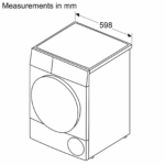 Bosch WQG24502GB 9kg Series 6 Heat Pump Tumble Dryer - Image 3