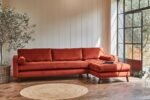 Velvet 3 Seater Sofa Modern Style Custom Sofa Velvet - Image 4