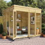 BillyOh Switch Pressure Treated Pent Summerhouse - Image 3